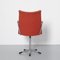 Roter Vintage 3314 Bürostuhl von Toon De Wit für Gebroeders De Wit, 1950er 4