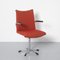 Chaise de Bureau 3314 Vintage Rouge par Toon De Wit pour Gebroeders De Wit, 1950s 1