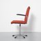 Chaise de Bureau 3314 Vintage Rouge par Toon De Wit pour Gebroeders De Wit, 1950s 3