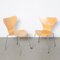 Sedia Butterfly vintage di Arne Jacobsen per Fritz Hansen Beech, anni '50, Immagine 16