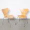 Vintage Butterfly Chair by Arne Jacobsen for Fritz Hansen Beech, 1950s, Image 16