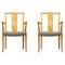 Roland Armchairs & Roland Side Chairs from Nordiska Kompaniet, Set of 8 1