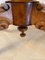 Antiker viktorianischer Kartentisch aus Wurzel- & Nussholz in Serpentinen-Optik 15