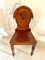 Antique Victorian Mahogany Hall Chairs, Set of 2, Image 9