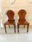 Antique Victorian Mahogany Hall Chairs, Set of 2, Image 13