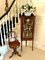 Antique Edwardian Inlaid Mahogany Corner Display Cabinet, Image 8