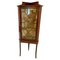 Antique Edwardian Inlaid Mahogany Corner Display Cabinet, Image 1