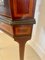 Antique Edwardian Inlaid Mahogany Corner Display Cabinet 9