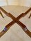 Lampada da tavolo edoardiana in legno intarsiato, Immagine 6