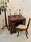 Antique Mahogany and Oak Desk 4
