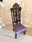 Antique Victorian Carved Oak Side Chair, Image 12