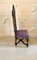 Antiker viktorianischer Beistellstuhl aus geschnitzter Eiche 13