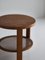 Model 1535 Side Table Lacquered Elm from Fritz Hansen, Denmark, 1940s 6