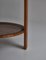 Model 1535 Side Table Lacquered Elm from Fritz Hansen, Denmark, 1940s, Image 9