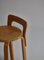 K65 Stools in Laminated Birch by Alvar Aalto for Artek, Finland, 1950s, Set of 4, Image 11