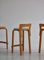 Tabourets K65 en Bouleau Laminé par Alvar Aalto pour Artek, Finlande, 1950s, Set de 4 17