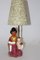 Viennese Table Lamp with a Chinese Woman from Carli Bauer, 1950s 1