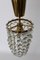 Austrian Crystal and Brass Chandelier from Bakalowits & Söhne, 1950s 3