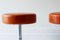 Chrome and Leather Stools, Italy, 1970s, Set of 2 5