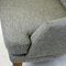 Monumental Grey Austrian Mid-Century Wingback Armchair by Oswald Haerdtl, Image 12