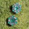 Modern Emerald Diamonds, 18 Karat White Gold Stud Earrings, Image 10