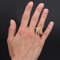 French Modern Cultured Pearl, 18 Karat Amati, Yellow Gold Pearl Ring, Image 2