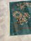 Kleiner Floreal Grüner Chinesischer Handgemachter Teppich, 1920-1940 14