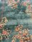 Kleiner Floreal Grüner Chinesischer Handgemachter Teppich, 1920-1940 9