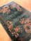 Kleiner Floreal Grüner Chinesischer Handgemachter Teppich, 1920-1940 2