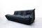 Black Leather Togo Sofa by Michel Ducaroy for Ligne Roset, 1970s 4