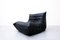 Black Leather Togo Sofa by Michel Ducaroy for Ligne Roset, 1970s 10