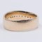 Vintage 14 Karat Gelbgold Ring mit Diamanten im Brillantschliff von 0,28 Ct, 70er 5