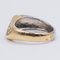 Zweifarbiger Vintage Vintage Ring aus 18 Karat Gold und Platin mit 0,29 Ct Diamanten, 1980er 5