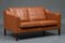 Vintage Danish Sofa in Cognac Leather from Stouby 2