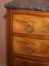 Neoclassical Cuban Hardwood Side Table or Chest of Drawers with Marble Top, Image 7