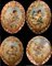 Oval Shaped 19th Century Allegorical Paintings, 1860s, Set of 4, Image 1