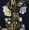 Italienischer Cage Form Kronleuchter mit Porzellan Blumen 6