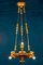 Italian Gilt Wood Lantern or Chandelier, 1930s 2