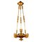 Italian Gilt Wood Lantern or Chandelier, 1930s, Image 1