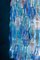 Lámparas de araña Poliedri de cristal de Murano de color zafiro. Juego de 2, Imagen 7