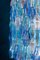 Murano Glass Sapphire Colored Poliedri Chandeliers, Set of 2 7