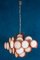 Murano Disc Chandelier from Vistosi, 1970s 3