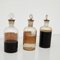Bottiglie da farmacia vintage in vetro, set di 3, Immagine 3