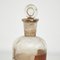 Antike Vintage Apothekerflaschen aus Glas, 3er Set 7