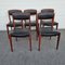 Rosewood Chairs from NF, 1970s, Set of 5, Image 1