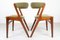 Dänische Vintage Esszimmerstühle aus Teak von Korup Stolefabrik 1960er, 6er Set 14