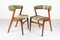 Dänische Vintage Esszimmerstühle aus Teak von Korup Stolefabrik 1960er, 6er Set 1