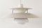 Lampada da soffitto PH5 vintage bianca di Poul Henningsen per Louis Poulsen, Danimarca, anni '70, Immagine 1