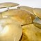 Applique in metallo dorato di Goffredo Reggiani per Reggiani, anni '70, set di 2, Immagine 4