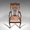 Antiker englischer viktorianischer Elbow Chair, 1900er 7